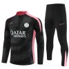 Paris Saint-Germain Sweat d'Entraînement Quarter-Zip 2024-25 Noire Pour Homme